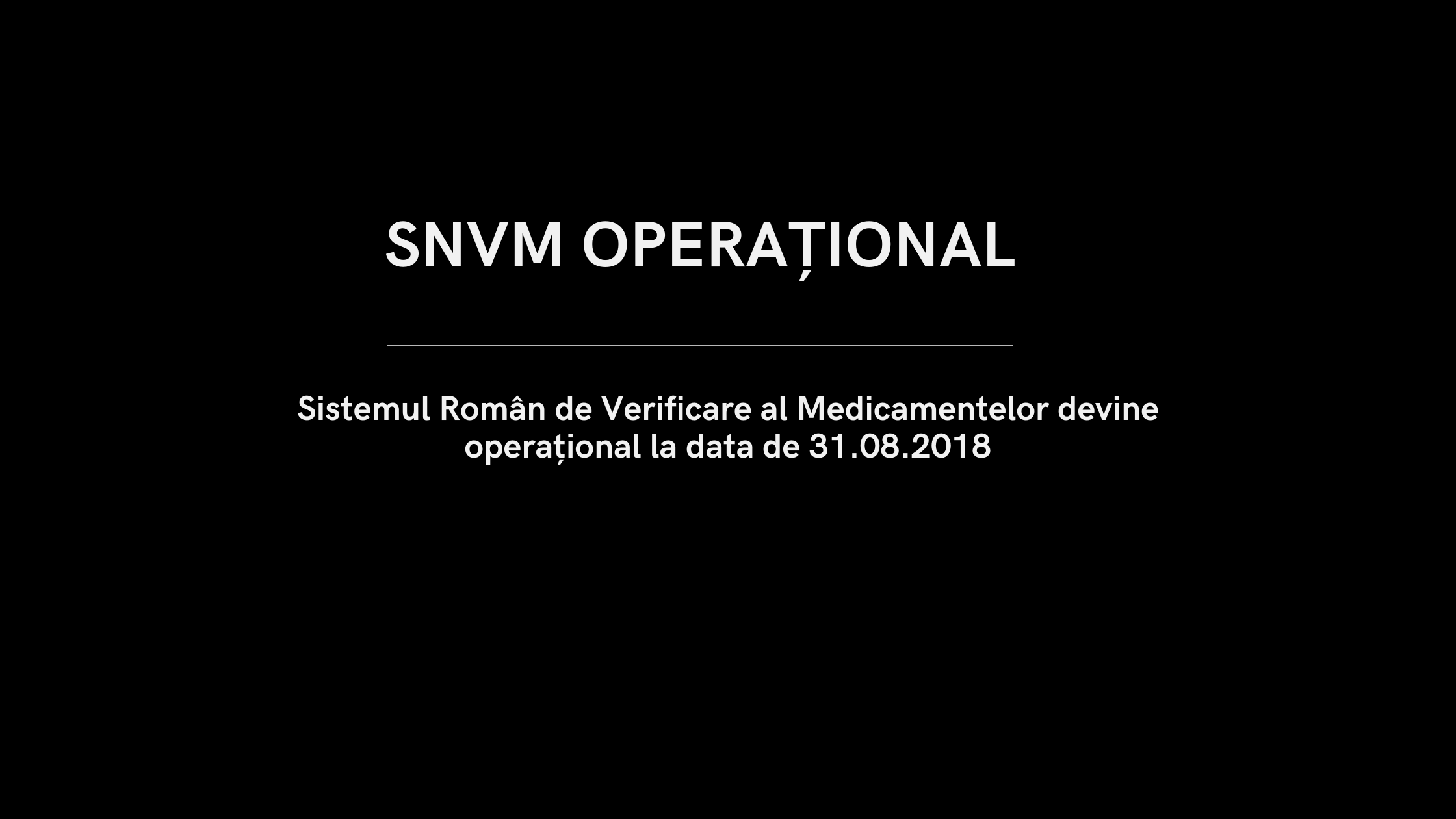 SNVM Operational OSMR